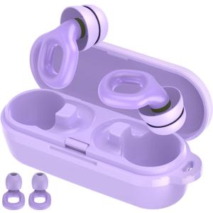 Earplugs for Sleeping Noise Cancelling, 36dB Noise Reduction, Purple