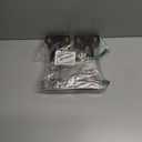 OYCBUZO Golden Black Led Marquee Letter - Industrial, Vintage Style Light Up Alphabet Letter Sign for Cafe Wedding Birthday Party Christmas Lamp Home Bar Initials Decor - H