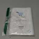 100 Clear Plastic Bags With Handles 9"x12" Perfect for Merchandise And Retail 1.5Mil Thick Clear Gift Bags With Handles