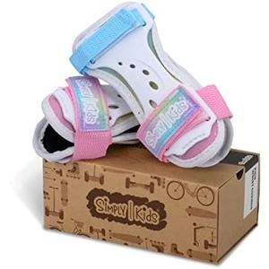 Simply Kids Wrist Guards for Children Youth Toddler Girl Boy - Wristsavers for Bike Skateboard Roller Skating Snowboarding, Small