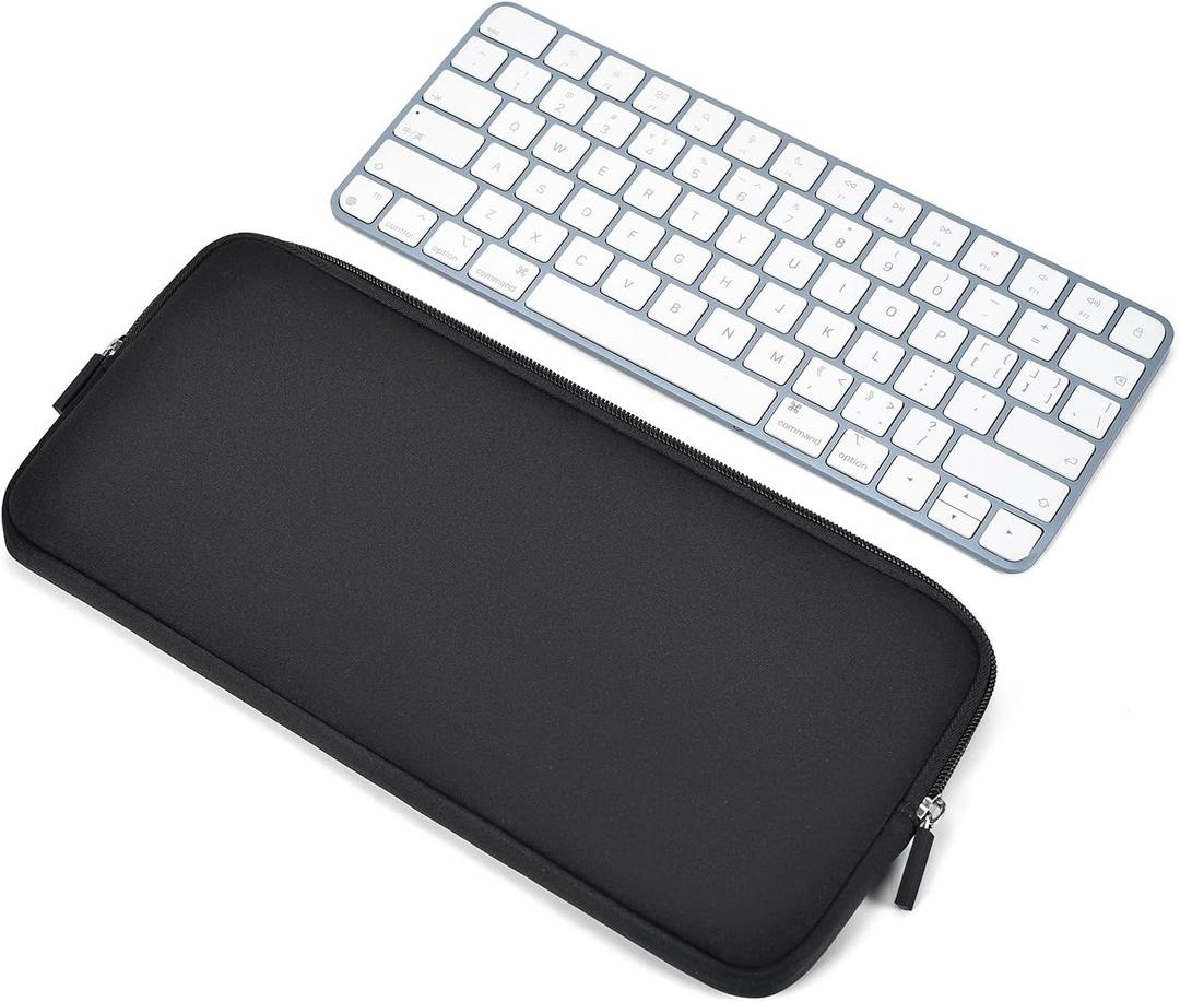 CASEDAO Magic Keyboard Sleeve Case, Padded Shockproof Protective Bag for 2024 Apple iMac 24 inch M4 M3 Magic Keyboard w/out Touch ID A2449 A2450,Wireless Magic Keyboard 2 MLA22LL/A A1644 Pouch for Mac