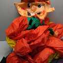 12 Ft Ht x 14 Ft L Giant Christmas Inflatables Santa Elf Ride Dinosaur Holding Candy Cane Christmas Blow Up Yard Decorations Built-in LEDs Christmas Decorations Outdoor Party Holiday Xmas Decor Lawn