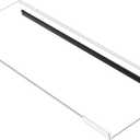 Egchi Computer Keyboard Stand PC Keyboard Stand, Acrylic Tilted Keyboard Stand for Ergonomic Typing Clear Keyboard Tray for Easy Typing and Working, Keyboard Holder with Silicone Non-Slip Case (Clear 17in L* 5.7in W* 1.2in H)