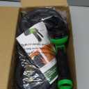 Flexi Hose Expandable Garden Hose with 8 Function Nozzle, 50FT - Lightweight Retractable Garden Hose, Water Hose - No-Kink Flexibility, 3/4 Inch Solid Brass Fittings and Double Latex Core (Black)