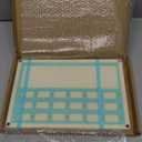 Svartur Seed Bead Mat with Lid, Solid Base Bead Sorting Tray with Built-in Felt Bead Mat & Magnetic Cover, Bead Board for Jewelry Making, Rhinestone Felt Tray for Seed Bead, Small Bead Under 4mm, Aqua