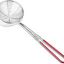 304 Stainless Steel Spider Strainer Skimmer Ladle for Cooking and Frying, Kitchen Gadgets Utensils Wire Pasta Spoon (3.94 inch)