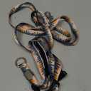 BARKLESS Dog Head Collar, Anti-Pulling Printed Head Halter with Leash, Gentle Snout Harness with Adjustable Clip for Small Medium, and Large Dogs Leash Training (Tree, S (Snout Cir: 7-10"))