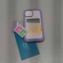 Diaclara Designed for iPhone 14 Case 6.1 Inch,Upgraded Full Body Rugged Clear Bumper Case with Built-in Privacy Screen Protector for iPhone 14,Purple