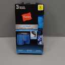 Hanes Men's Underwear Pack, 2 Pack, Total Support Pouch Boxer Briefs or Trunks, Moisture-Wicking Underwear for Men, Large