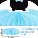 2 x Halloween Honeycomb Centerpieces Halloween Baby Shower Decorations for Boy Halloween Ghost Boo Theme Table Centerpieces for Halloween A Baby is Brewing Party Pumpkin Bat Witch Theme Party Supplies