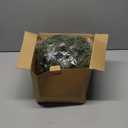 9FT Christmas Garland with Lights Battery Operated Lighted Christmas Garland with Pine Cones Red Beries,Twinkle Snowflake& Tree Mixed LED Lights Mantle Xmas Christmas Decoration Indoor Outdoor