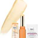 RoC Multi Correxion Revive + Glow Eye Balm with Vitamin C (0.14 oz) + Retinol Eye Cream Packette