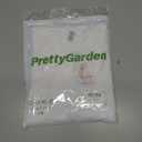 PRETTYGARDEN Women's Long Sleeve Mesh Crop Shirt (White, XL)