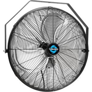 Tornado - 20 Inch High Velocity Industrial Wall Fan - 4750 CFM - 3 Speed - 6 FT Cord - Industrial, Commercial, Residential Use - UL Safety Listed