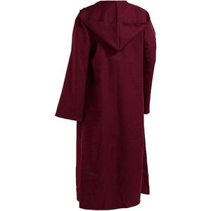 Tunic Hooded Robe Halloween Cosplay Costume Robe Cloak Cape M/L