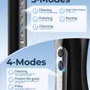 Electric Toothbrush with Water Flosser for Teeth, Sonic Electric Toothbrush and Electric Floss for Adults and Kids, Water Dental Picks, Cleaning and Flossing Dental Care, Waterproof