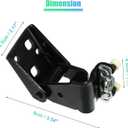 X AUTOHAUX Pair Left Right Side Power Sliding Door Roller for Honda Odyssey 1999-2004 Middle Center Sliding Door Roller Hinge Assy Replaces 72560-S0X-A53 72520-S0X-A53