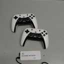 2025New Wireless Retro Game Console,40000+Games and 23 EmulatorsPlug and Play 4K HD HDMI TV Game Stickwith Dual 2.4G Wireless Controllers(128G) White