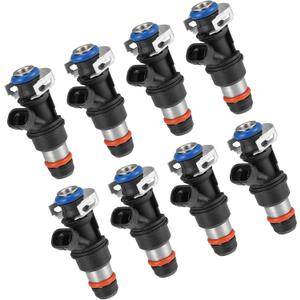 8pcs Car Fuel Injector Replacement No.17113553 for CHEVROLET Express 2500 6.0L 2005-2007 for CHEVROLET Silverado 1500 4.3L 2007 Replacement
