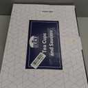 BTaT- Tea Cups and Saucers, Floral Design, Porcelain Tea Cup Sets, Dishwasher Safe, Set of 4, 8 oz (6 Pack, Flower Shrubs)