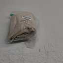 decorUhome Set of 4 Throw Pillow Covers 18x18 Inch Decorative Soft Chenille Pillow Covers Farmhouse Neutral Cushion Covers with Stitched Edge for Couch Sofa Bed Living Room, Beige