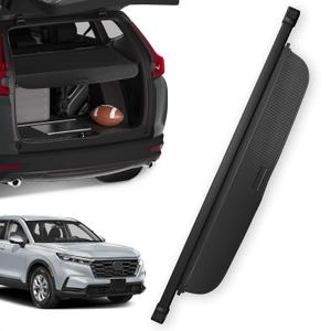 Retractable Cargo Cover for Honda CRV 2023-2025 2026 - Carbon Fiber Texture Trunk Cover, Car Accessories, Anti-Peeping Luggage Privacy Shield for CR-V 2023 2024 2025 2026 Cargo Cover