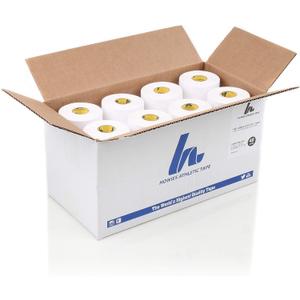 Howies Athletic Tape - 1" x 15yd White Athletic Tape, Pro Grade Strength - Sports Tape for Athletes and Medical Trainers, Fingers, Ankles, Wrist, Boxing, Football, Gymnastics (48)