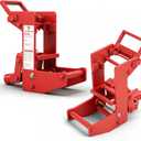 2 Pack Wall Jack, 1000 lbs Heavy Duty Wall Jacks for Framing, fit for 1-1/2 3-1/2 in Wood Pole and 1 in OD Steel Pipe, Malleable Casting Iron Wall Jack for Lifting Wall Beams