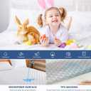 GRT Twin Waterproof Mattress Pad, 100% Waterproof Quilted Fitted Mattress Protector, Noiseless Hollow Cotton Mattress Cover, Fitted 8"-19" Deep, Dust Proof