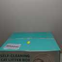 Self Cleaning Litter Box,Automatic Cat Litter Box for Multiple Cats,Robot with APP Control,Smart Dual Safety Protection,Odor-Free Waste Disposal Includes Trash Bags,Grey S20