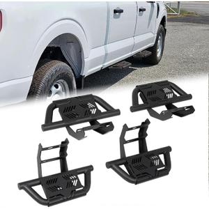 HEKA Tuffy Running Boards Fit for 2015-2026 F-150 SuperCrew Cab 4-Doors & 2017-2026 F250 F350 Super Duty Crew Cab