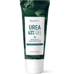 2 x
42% Urea Gel - Max Plus Salicylic & Hyaluronic Acid cracked heel repair callus remover for Elbows, Feet, and Hands, and cracked heel, calloused feet remover gel 4oz