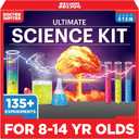 Doctor Jupiter Ultimate Science Kit, Chemistry Set for Kids Ages 8-9-10-11-12-13-14 | Birthday Gift Ideas for Boys & Girls 8+ Years Old | STEM Toy with 135+ Experiments | Learning & Educational Kits
