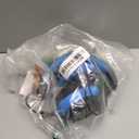 iClever BTH12 Kids Bluetooth Headphones,Colorful LED Lights,74/85dBA Safe Volume,85H Playtime,Bluetooth 5.2,Over Ear Wireless Headphone Built-in Mic for iPad/Tablet/Airplane, Deep Black