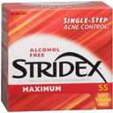 Stridex Pads Maximum Strength 54, 55 Count (Pack of 1)