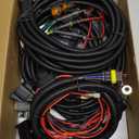 Pre-wired ATV UTV Turn Signal Kit, Universal Street Legal Kit with Horn/Hazard/Blinker/Column Turn Switch & Relay Fuse, Compatible with Polaris, Pioneer, Talon, Can-Am, Kawasaki, Arctic Cat