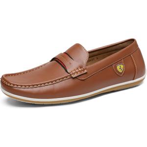 Bruno Marc Men's Bush Driving Loafers Moccasins Shoes (13, Tan)