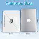 Car Desk for Laptop Passenger Seat- Adjustable Car Seat Tray Table for Work & Eating Universal Lap Desk for Front or Rear Seat