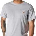 Carhartt Men's Force Relaxed Fit Midweight Short-Sleeve Pocket T-Shirt Size L, Gray
