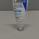 CeraVe Ultra-Light Moisturizing Gel, Hydrating Gel Face Moisturizer For Men & For Women with Ceramides, Niacinamide, Hyaluronic Acid, Fragrance Free, Oil-Free, Mattifying Moisturizer, 1.75 FL Oz