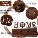 JIALEIXI Interchangeable Home Sweet Home Sign, Wooden Seasonal Tabletop Plaque Decorations, for All Seasonal Desktop House Living Room Indoor Decor.