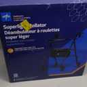 Medline Superlight Aluminum Rollator, Black - Ultra-Lightweight, Foldable & Durable Mobility Walker