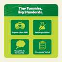 Sprout Organic Toddler Snacks, Crispy Chews, Red Berry & Beet, 3.15 oz - Pack of 10