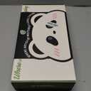 YUNZII C68 Panda Wireless Mechanical Gaming Keyboard, 68 Keys Cute Layout with PBT Keycaps, RGB Backlit, Hot Swappable, Creamy Switches,BT5.0/2.4G/Wired for Win/Mac (Black,Panda Switch)