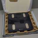 Etekcity Smart Scale for Body Weight, Digital Bathroom Weighing Machine Fat Percentage BMI Muscle, Accurate Composition Analyzer People, Bluetooth Electronic Measurement Tool, 400lb (Black-Deep)