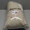 Bedsure King Size Comforter Set, Sand Soft Prewashed Bedding for All Seasons, 3 Pieces GentleSoft Warm Down Alternative Bed Set, 1 Lightweight Comforter (104"x90") and 2 Pillowcases (20"x36")