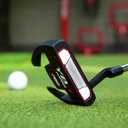 PGM Golf Putter for Men and Women - Anti-Twist Mallet Design with Alignment Guide & Stepped Shaft - Low Center of Gravity for Smooth, Accurate Putts - Right &Left Handed, 35"
