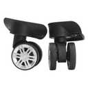 Universal Replacement Trunk Caster Wheels for Suitcase - ABS Luggage Wheel with Multiple Screws, Replacement Parts for Travel Bags