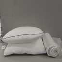 JOLLYVOGUE Pillows Queen Size Set of 4, Washable Supportive Bed Pillows with Super Soft Down Alternative Fill, Luxury Fluffy Hotel Quality for Side, Back, and Stomach Sleepers