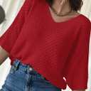 Dokotoo womens Soft (Red, XL)